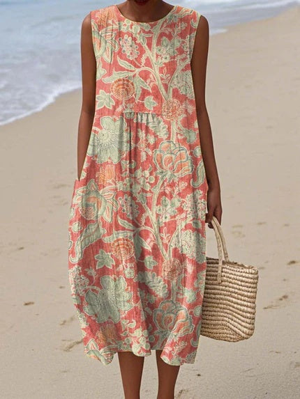 Briseis | Vintage Floral Dress